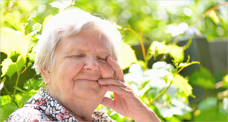 Elderly lady